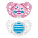 Chicco latex Physio Air Rubber Pacifier 2PC (jente)
