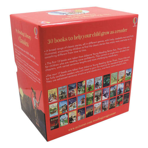 Usborne My Reading Library Classics 30 Books Box Set