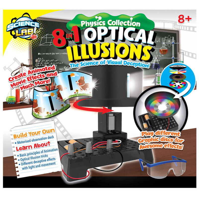 Science Lab 8-in-1 Illusions Kit