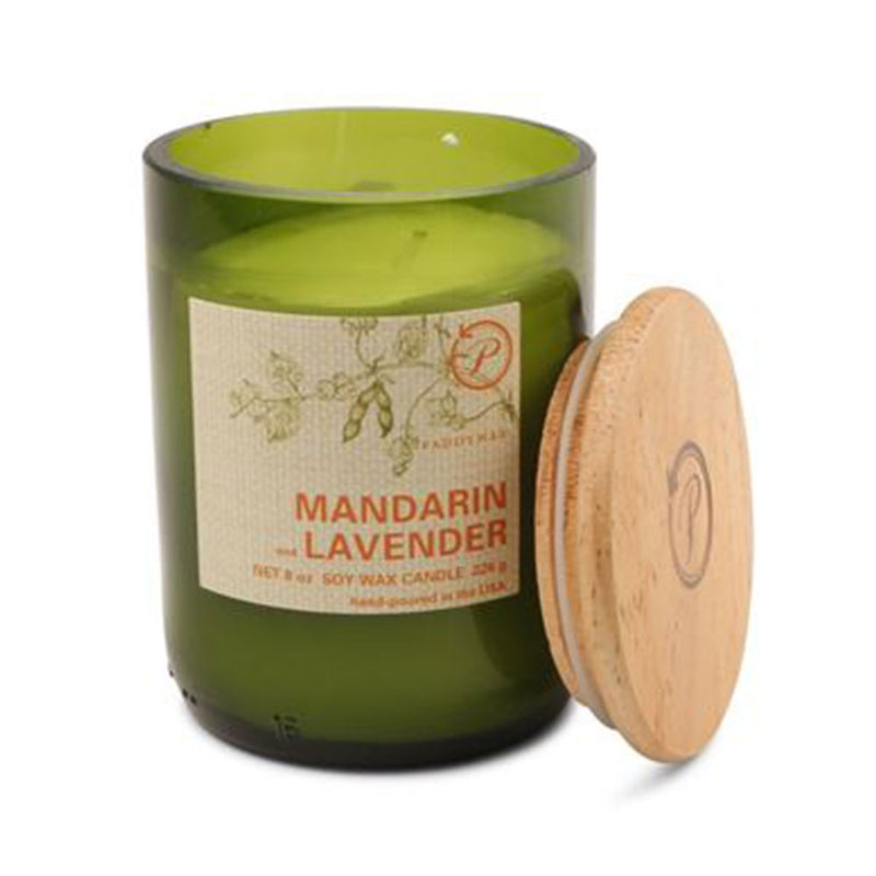 Paddywax Eco Green Candle i glass 8oz
