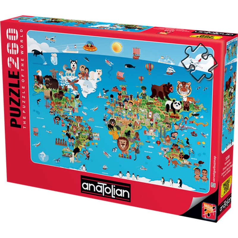 Anatolian Puzzle of the World 260pcs