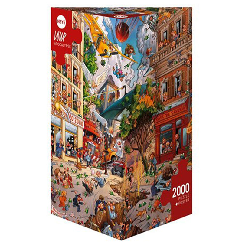 Heae Loup Triangular Jigsaw Puzzle 2000pcs