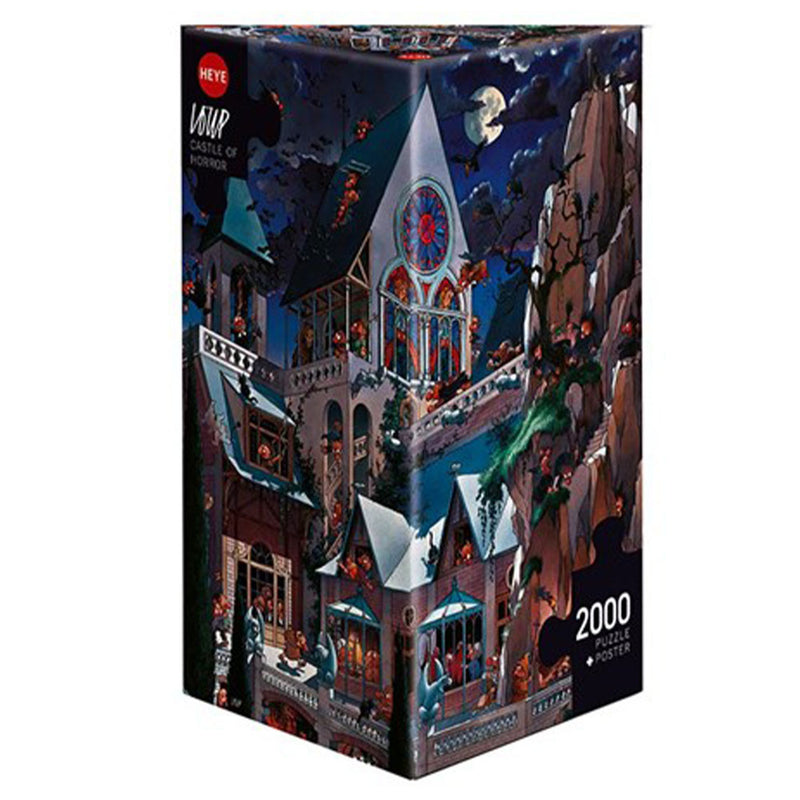 Heae Loup Triangular Jigsaw Puzzle 2000pcs