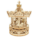 Robotime diy mekanisk tre musikkboks