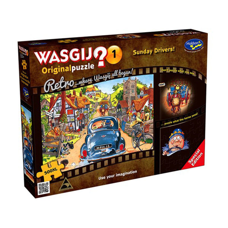 Holdson wasgij retro puslespill 500xl