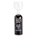 Happy Birthday Wine Bottle Glass