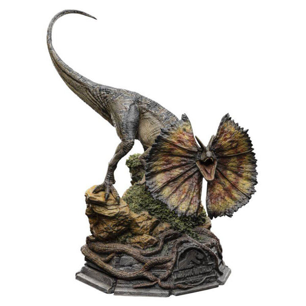 Jurassic World 3 Dominion Dilophosaurus 1:10 Scale Statue