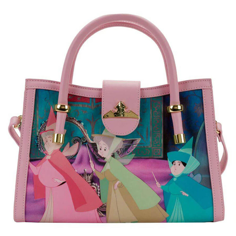 Sleeping Beauty Princess Scene Crossbody