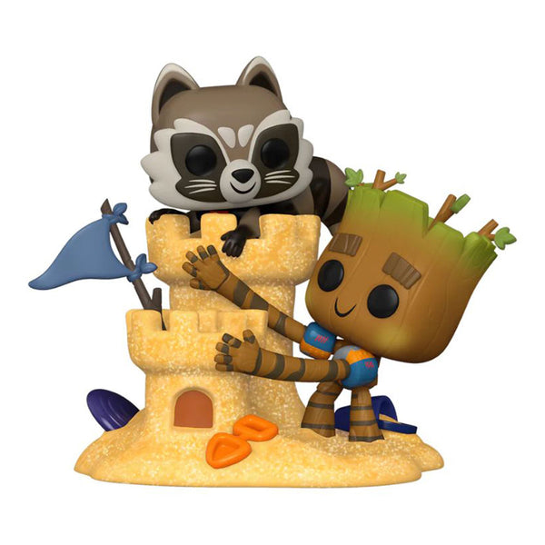 Marvel Rocket & Groot Beach Day US Exclusive Pop! Moment