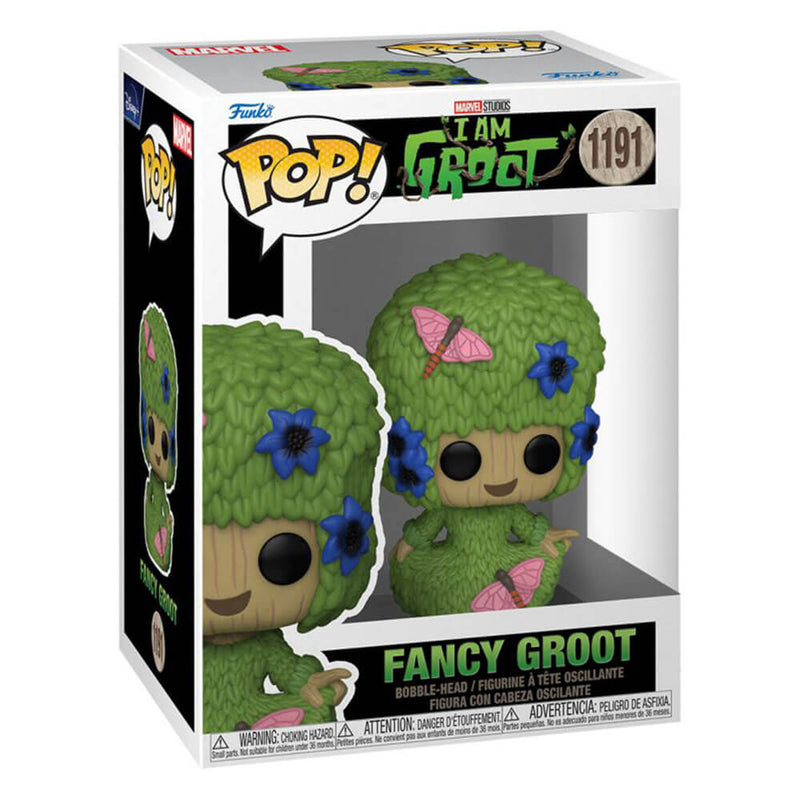 I Am Groot Groot Marie Hair Pop! Vinyl