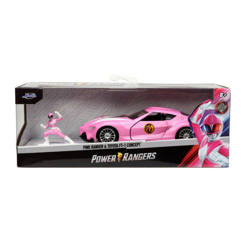 Power Rangers Toyota ft-1 med rosa ranger