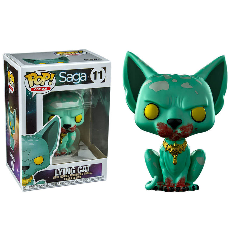 Saga Lying Cat Bloody US Exclusive Pop! Vinyl