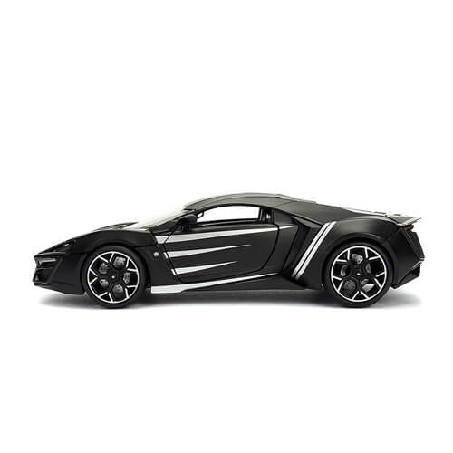 Black Panther Lykan Hypersport 1:24 Hollywood Rd Diecast Veh