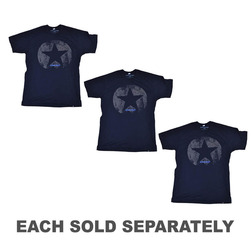 Entourage Star Navy Male T-Shirt