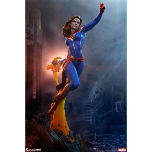 Captain Marvel Statue