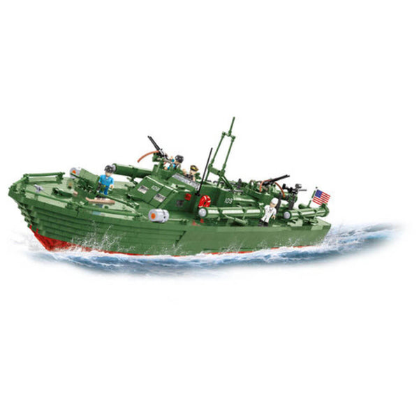 World War II Patrol Torpedo Boat PT-1 (3640pcs)