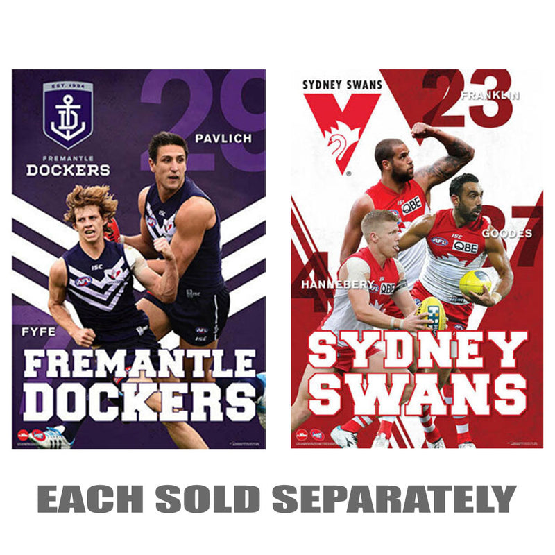 AFL Player Poster