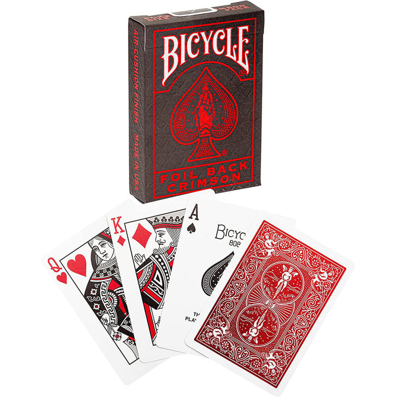 Sykkel som spiller kort