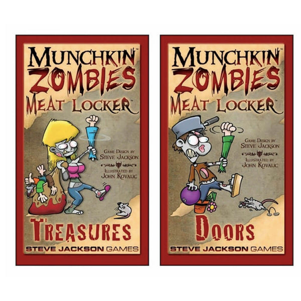 Munchkin Zombies Meat Lockers Card Game