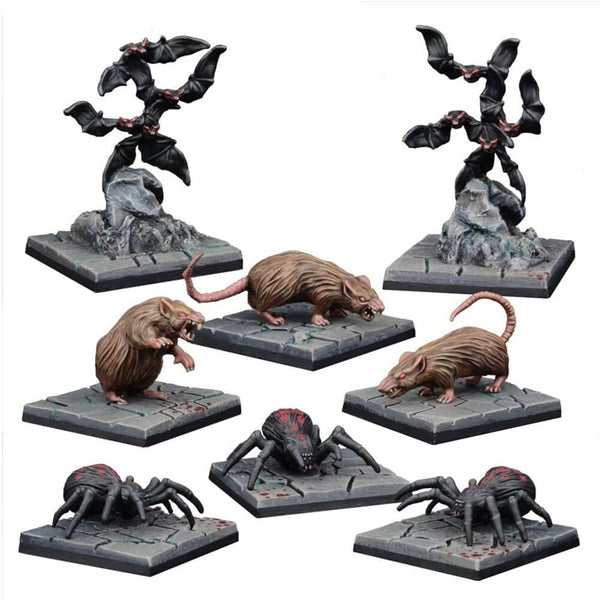 Dungeon Saga Critters Miniatures