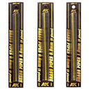 AK Interactive Brass Pipe Modelling Kits 5pcs