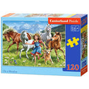 Castorland in a Meadow Jigsaw Puzzle 120pcs