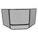 FireUp Childguard Black Cnr Mesh w/ Gate (175x75cm)