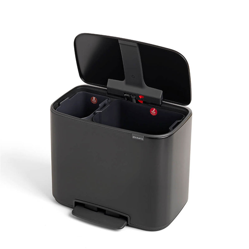 Brabantia Bo Pedal Bin 11+23l