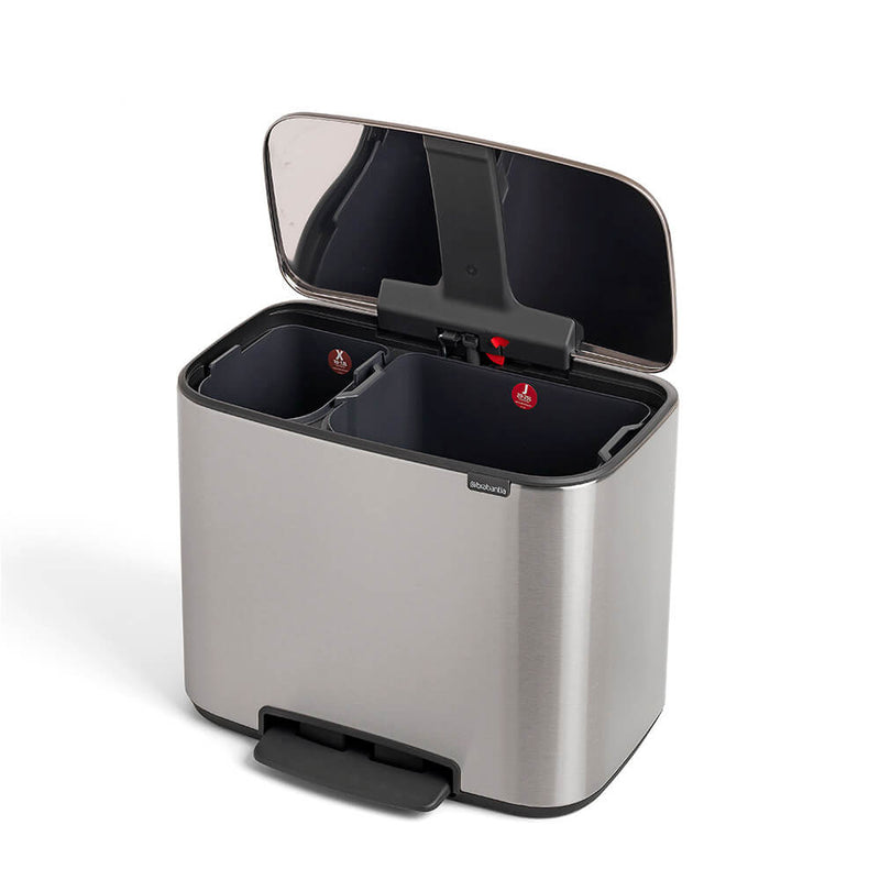 Brabantia Bo Pedal Bin 11+23l