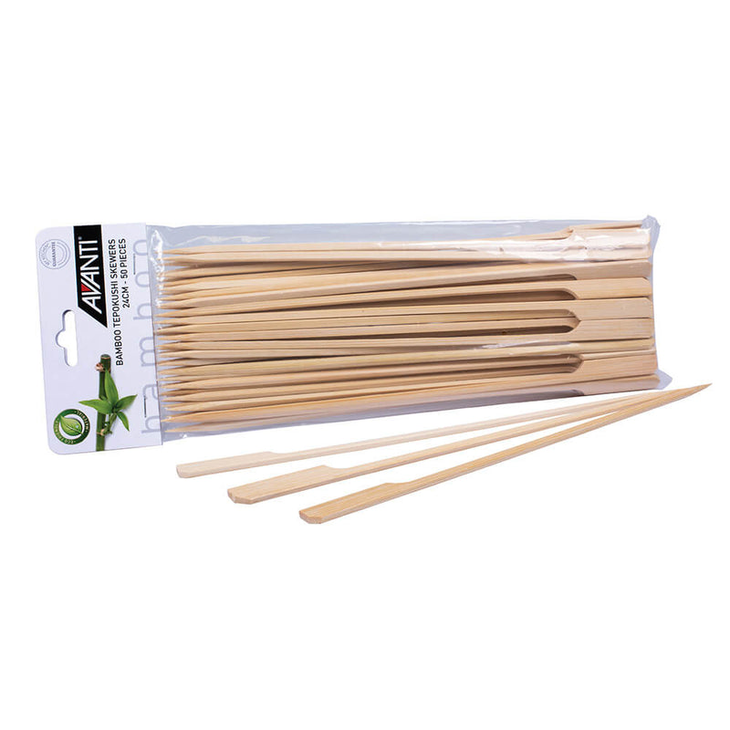 Avanti bambus tepokushi -spyd (50 stk/pakke)