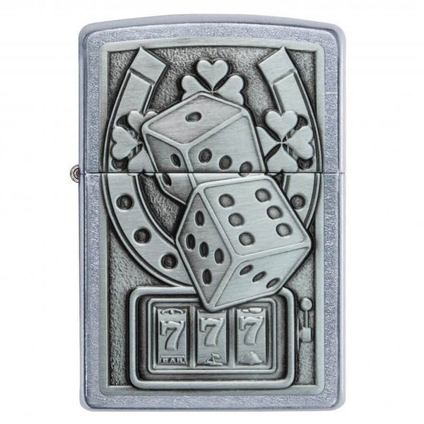 Zippo Luck Street Chrome Lighter