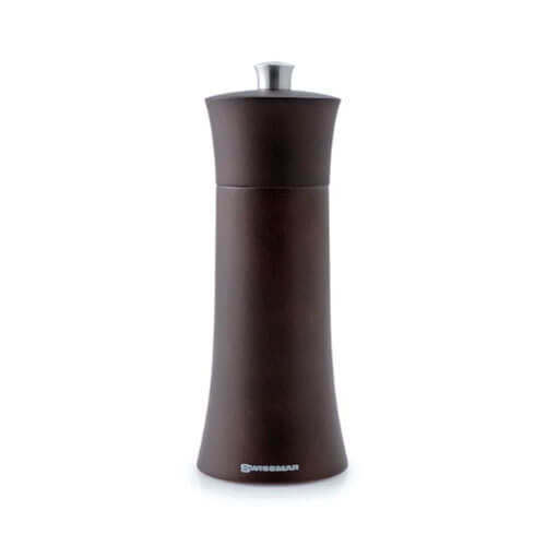 Swissmar Torre Chocolate Wood Pepper Mill