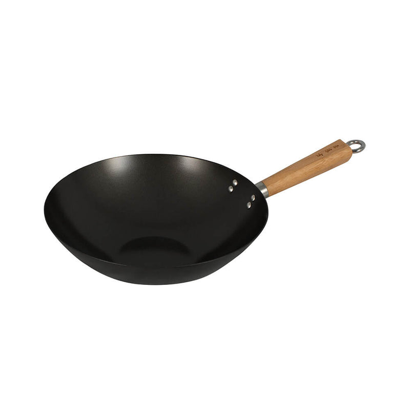 Avanti non-stick wok med karbonbambushåndtak