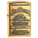 Jim Beam Full Label Chip High Polish Lighter