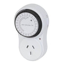 24 Hour Mechanical Outlet Timer A-N Switch