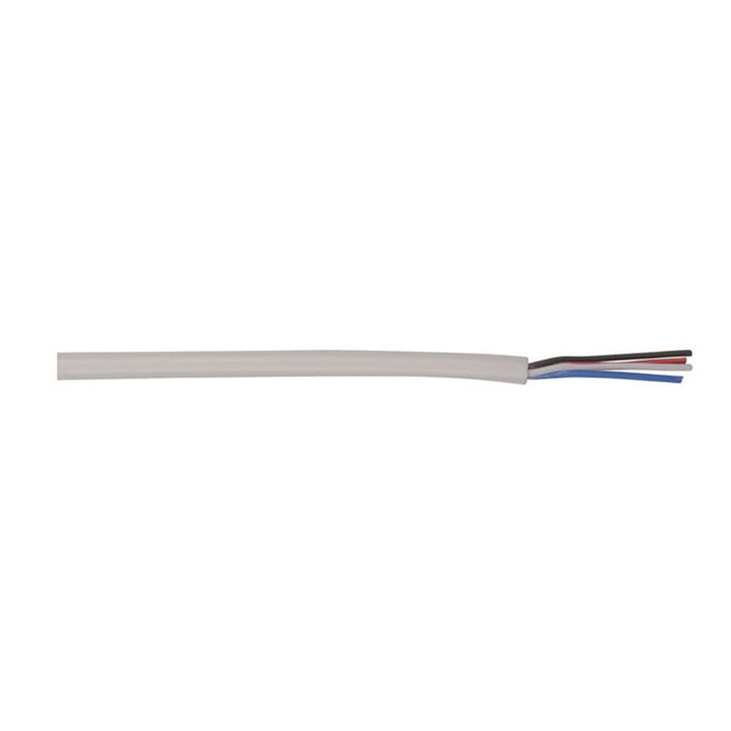 Security System 4 Core Alarm Cable (White)