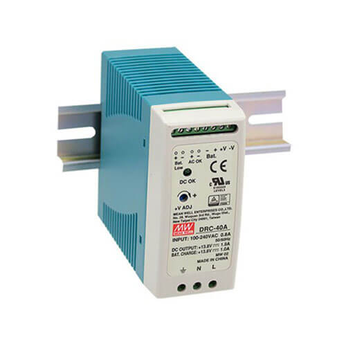 Mean Well Dual Output DIN Rail Power Supply