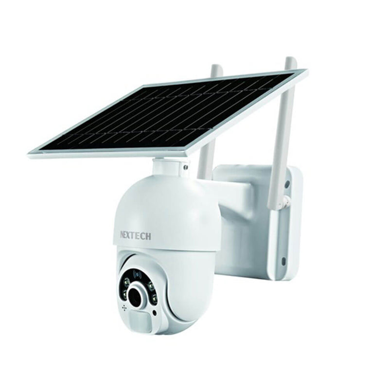 Nextech Smart Wi-Fi PTZ Camera with Solar Panel (1080p)