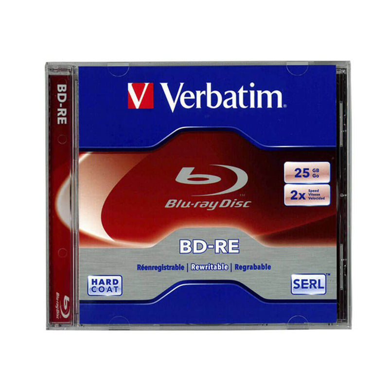 Verbatim blu-ray plate med sak (25 GB)