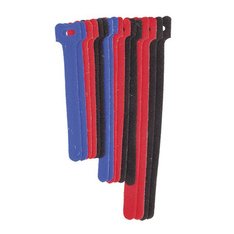 Mixed Hook & Loop Cable Ties (16pk)