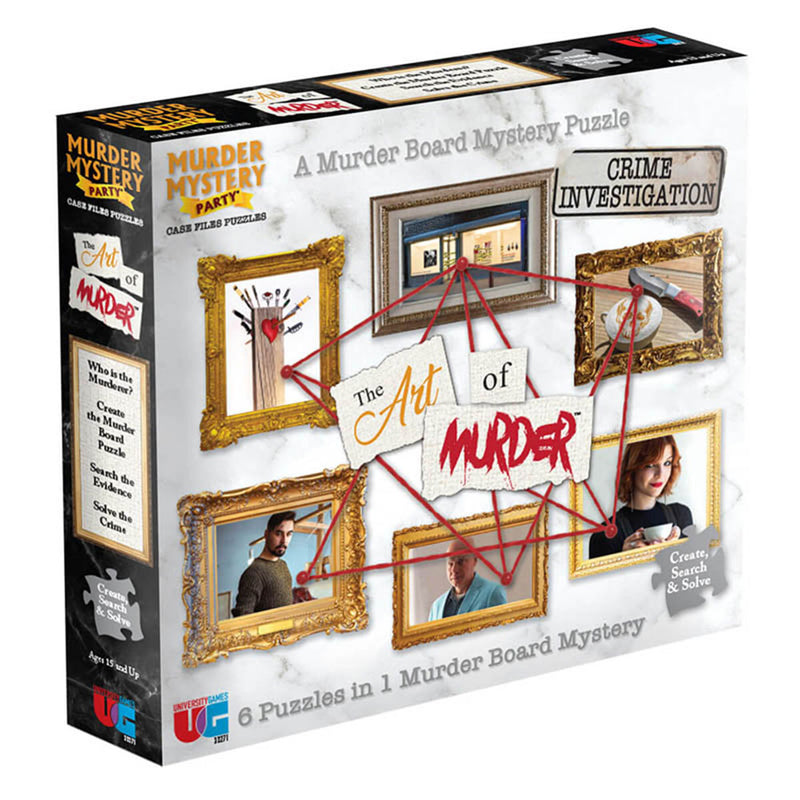 Mord Mystery Party Case File Puzzle