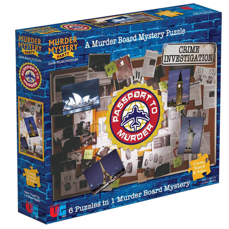 Mord Mystery Party Case File Puzzle