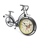 Kunst metall sykkelbordsklokke