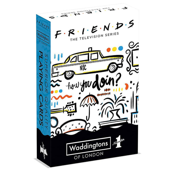 Friends Waddingtons Number 1 Playing Cards