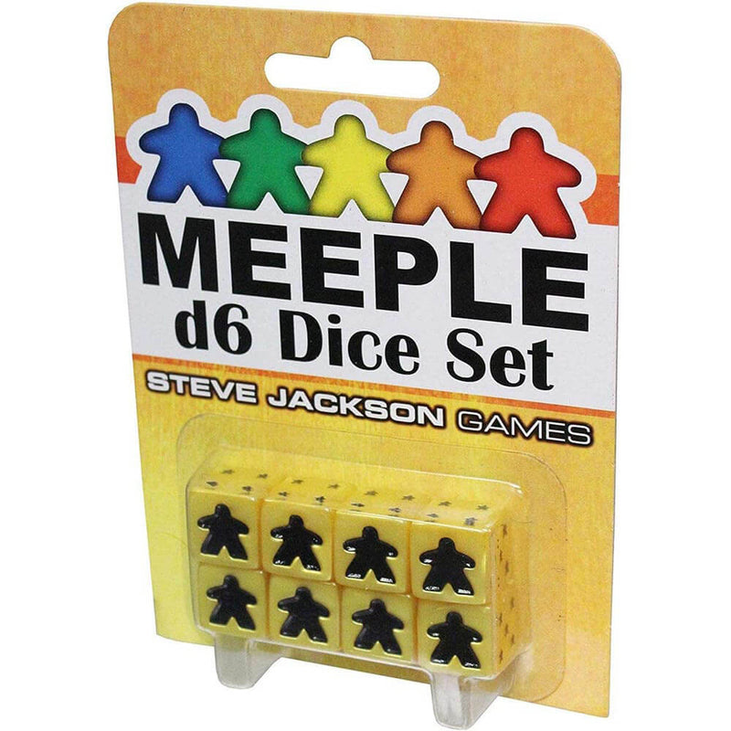 Meeple D6 terningsett