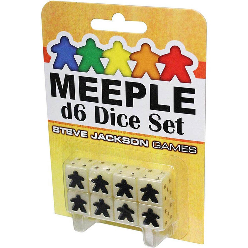 Meeple D6 terningsett