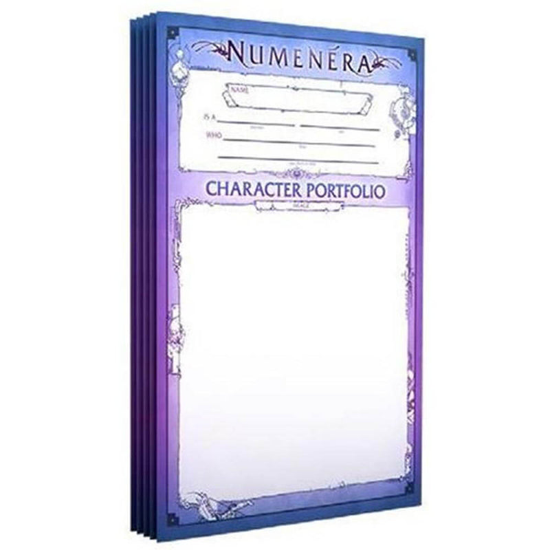 Numenera Character Portfolios (5 pack)