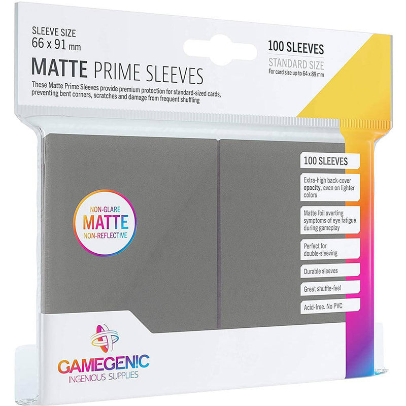 Matt Prime Card -ermer (66mm x 91mm 100 per pakke)