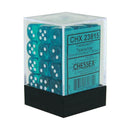 D6 terninger gjennomsiktig 12mm (36 terninger)