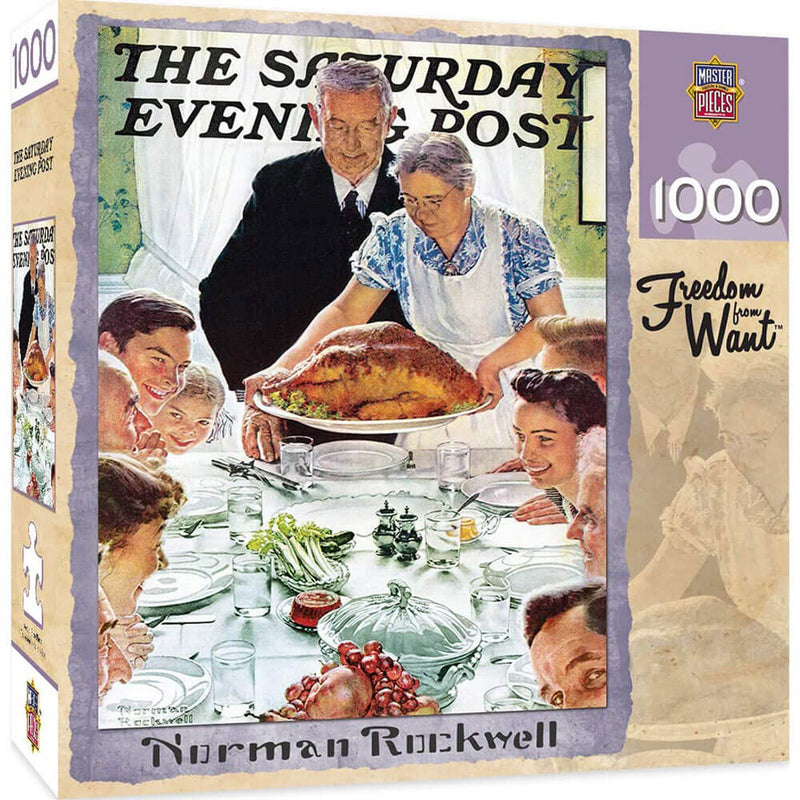 Saturday Evening Post 1000pc -puslespillet